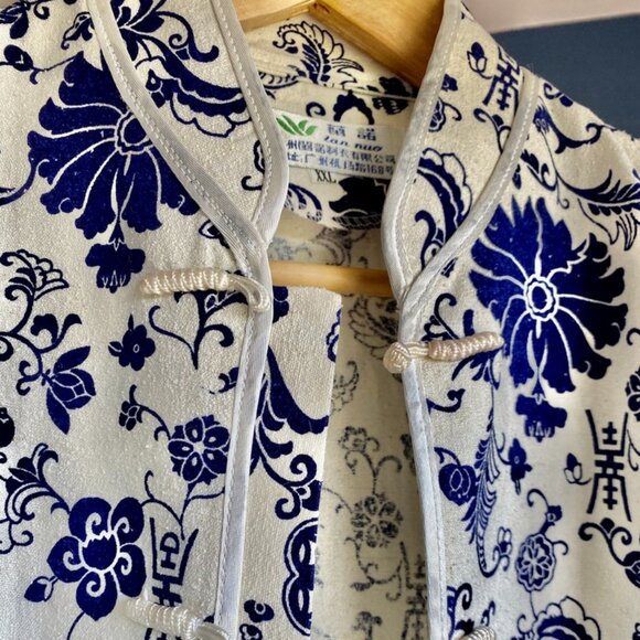 Chinese Mandarin Collar Light Jacket - Picture 9 of 14